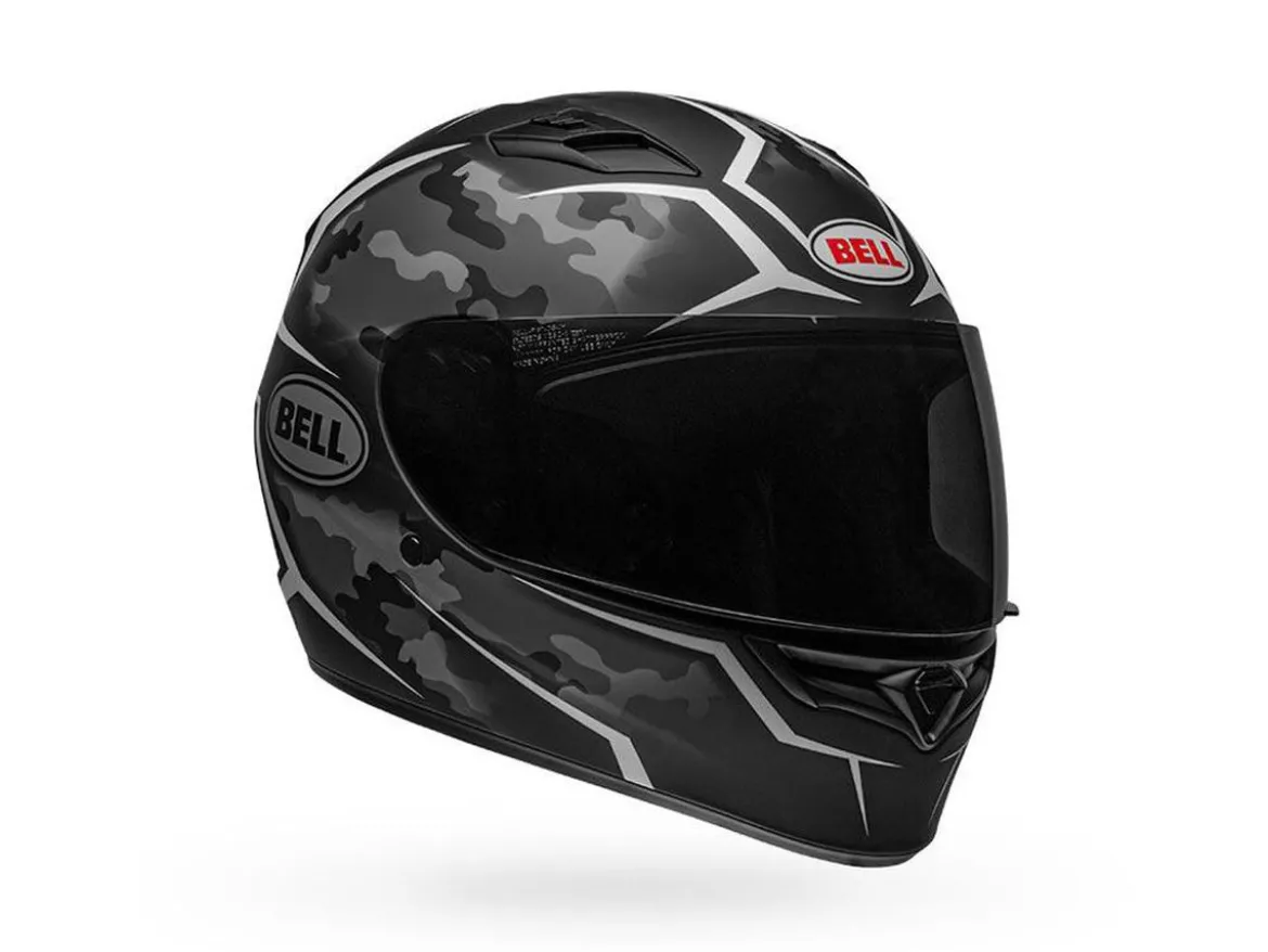 CASCO INTEGRALE BELL QUALIFIER STEALTH NERO E GRIGIO CAMO OPACO