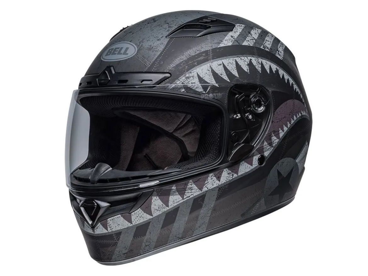 CASCO INTEGRALE BELL QUALIFIER DLX MIPS DEVIL MAY CARE NERO E GRIGIO OPACO