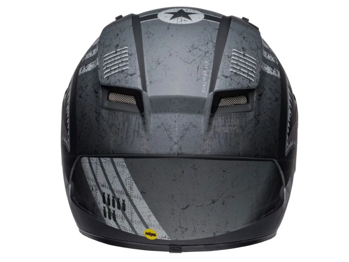 CASCO INTEGRALE BELL QUALIFIER DLX MIPS DEVIL MAY CARE NERO E GRIGIO OPACO
