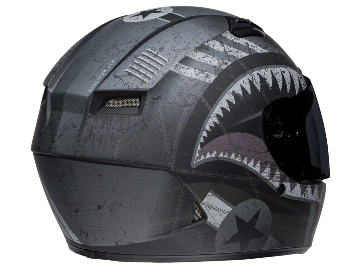 CASCO INTEGRALE BELL QUALIFIER DLX MIPS DEVIL MAY CARE NERO E GRIGIO OPACO