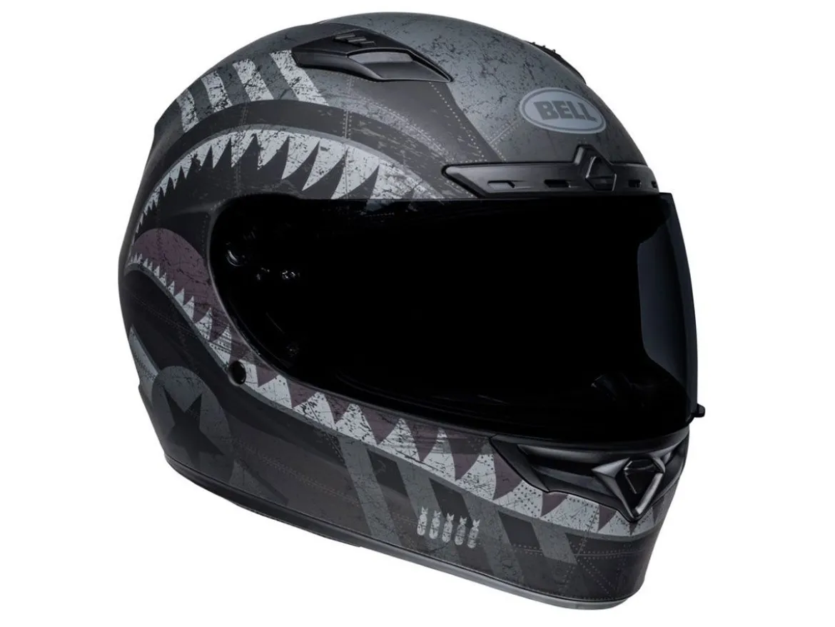 CASCO INTEGRALE BELL QUALIFIER DLX MIPS DEVIL MAY CARE NERO E GRIGIO OPACO