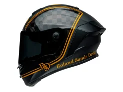 CASCO INTEGRALE BELL RACE STAR FLEX DLX 2024 ROLAND SAND DESIGN PLAYER NERO/ORO