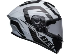 CASCO INTEGRALE BELL RACE STAR DLX LABYRINTH BIANCO / NERO