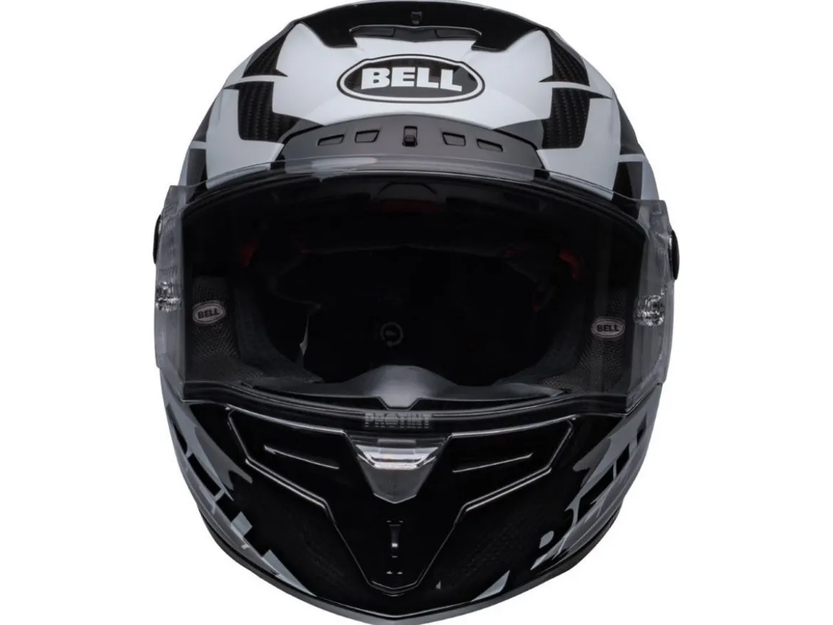 CASCO INTEGRALE BELL RACE STAR DLX LABYRINTH BIANCO / NERO