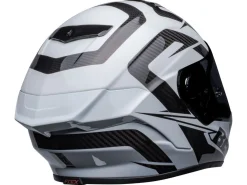 CASCO INTEGRALE BELL RACE STAR DLX LABYRINTH BIANCO / NERO