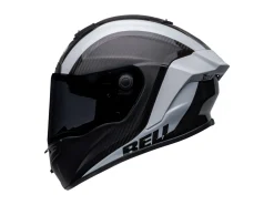 CASCO INTEGRALE BELL RACE STAR FLEX DLX TANTRUM 2 NERO BIANCO LUCIDO E OPACO