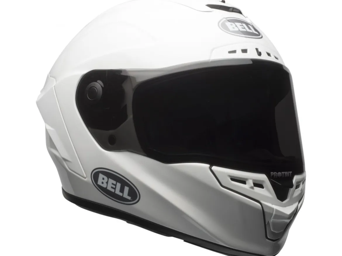 CASCO INTEGRALE BELL STAR DLX MIPS SOLID BIANCO LUCIDO