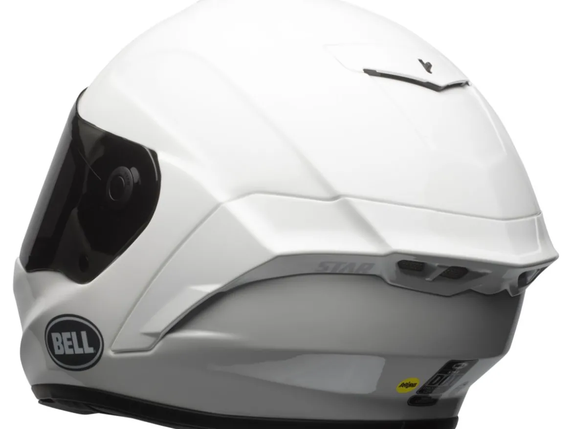 CASCO INTEGRALE BELL STAR DLX MIPS SOLID BIANCO LUCIDO
