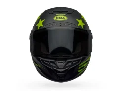 CASCO INTEGRALE BELL STAR DLX MIPS FH VICTORY CIRCLE NERO OPACO GIALLO FLUO