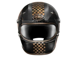 CASCO INTEGRALE PREMIER TROPHY CARBON NX GOLD CHROMED BM ECE 22-06