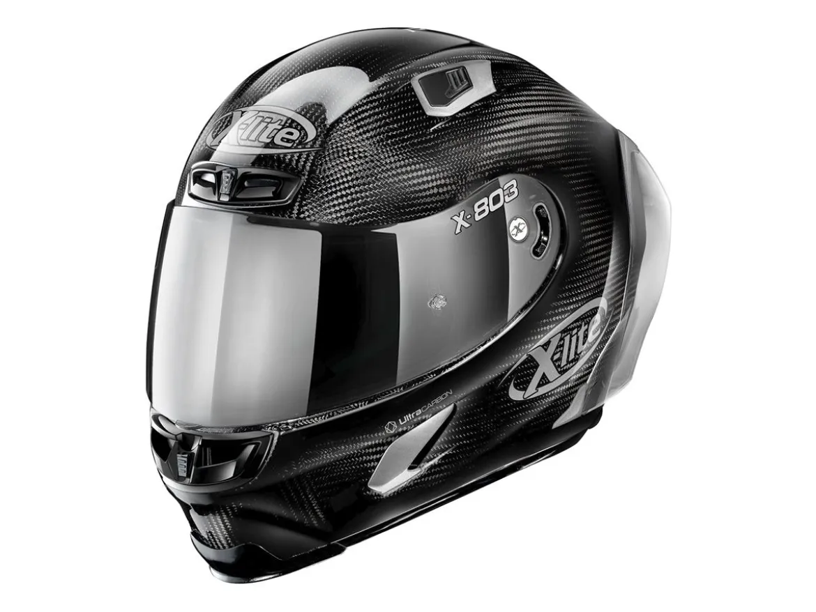 CASCO INTEGRALE X-LITE X-803 RS ULTRA CARBON SILVER EDITION 044