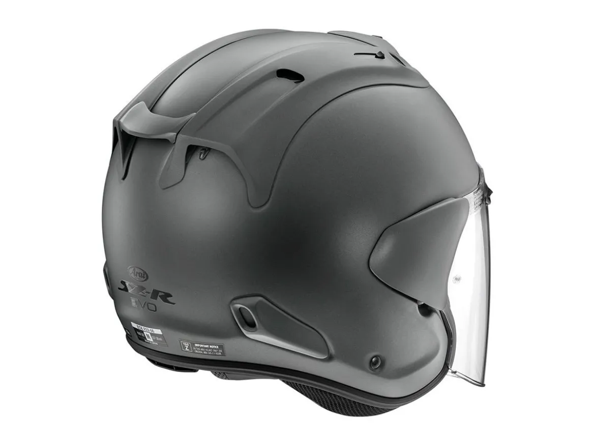CASCO JET ARAI SZ-R VAS EVO GUN METALLIC FROST ECE 22-06