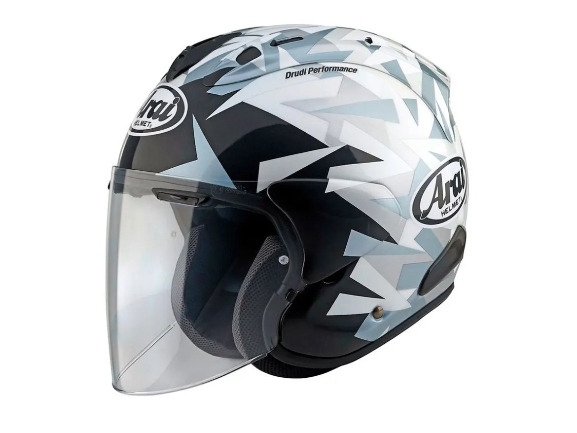 CASCO JET ARAI SZ-R VAS EVO MIMESIS WHITE ECE 22-06