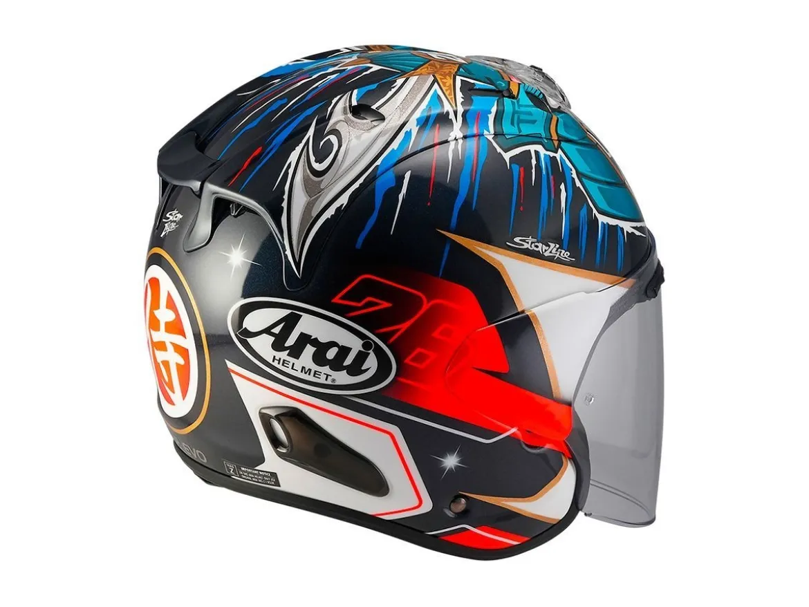 CASCO JET ARAI SZ-R VAS EVO PEDROSA SHOGUN ECE 22-06
