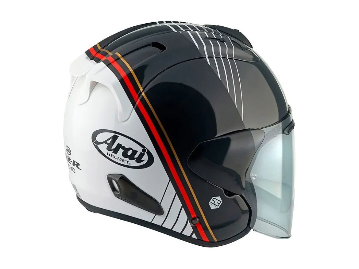 CASCO JET ARAI SZ-R VAS EVO TEMU WHITE ECE 22-06