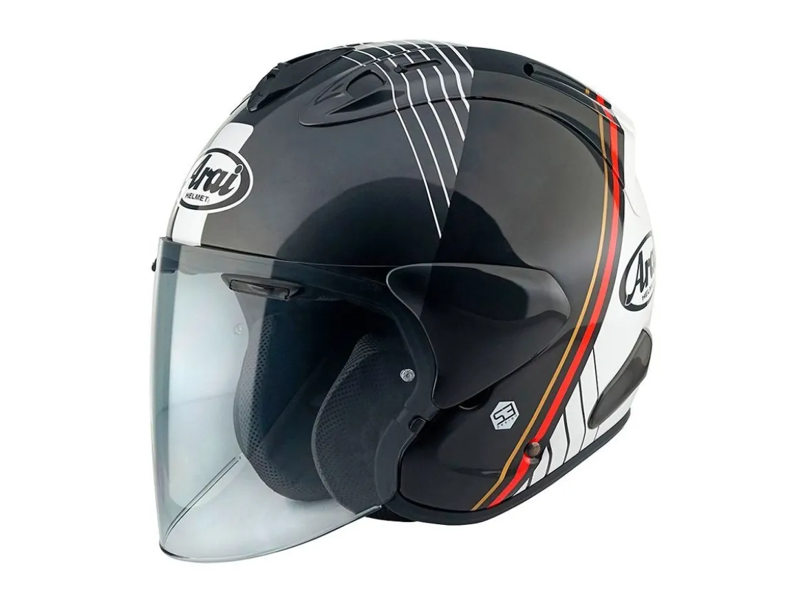 CASCO JET ARAI SZ-R VAS EVO TEMU WHITE ECE 22-06