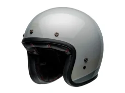 CASCO JET BELL CUSTOM 500 2024 APEX ARGENTO LUCIDO FLAKE ECE 06