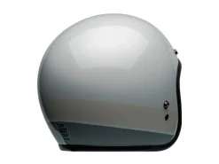 CASCO JET BELL CUSTOM 500 2024 APEX ARGENTO LUCIDO FLAKE ECE 06