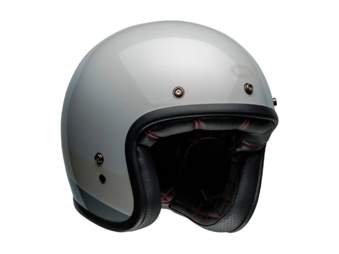 CASCO JET BELL CUSTOM 500 2024 APEX ARGENTO LUCIDO FLAKE ECE 06