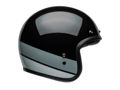 CASCO JET BELL CUSTOM 500 2024 APEX NERO LUCIDO FLAKE ECE 06