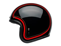 CASCO JET BELL CUSTOM 500 2024 CHIEF NERO LUCIDO ECE 06