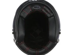 CASCO JET BELL CUSTOM 500 NERO LUCIDO