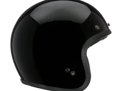 CASCO JET BELL CUSTOM 500 NERO LUCIDO
