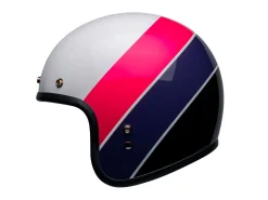 CASCO JET BELL CUSTOM 500 RIF ROSA E VIOLA
