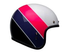 CASCO JET BELL CUSTOM 500 RIF ROSA E VIOLA