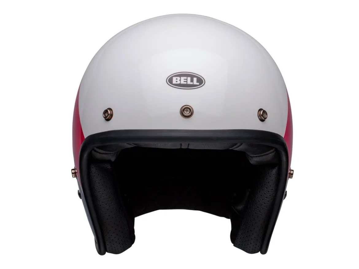 CASCO JET BELL CUSTOM 500 RIF ROSA E VIOLA