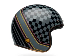 CASCO JET BELL CUSTOM 500 2024 ROLAND SAND WREAKERS NERO/ORO LUCIDO ECE 06