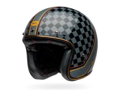 CASCO JET BELL CUSTOM 500 2024 ROLAND SAND WREAKERS NERO/ORO LUCIDO ECE 06