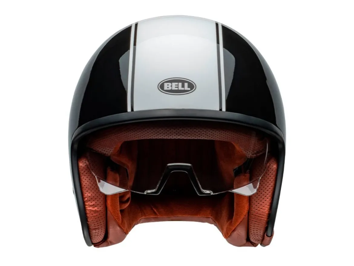 CASCO JET BELL TX501 2024 RALLY NERO / BIANCO ECE 06