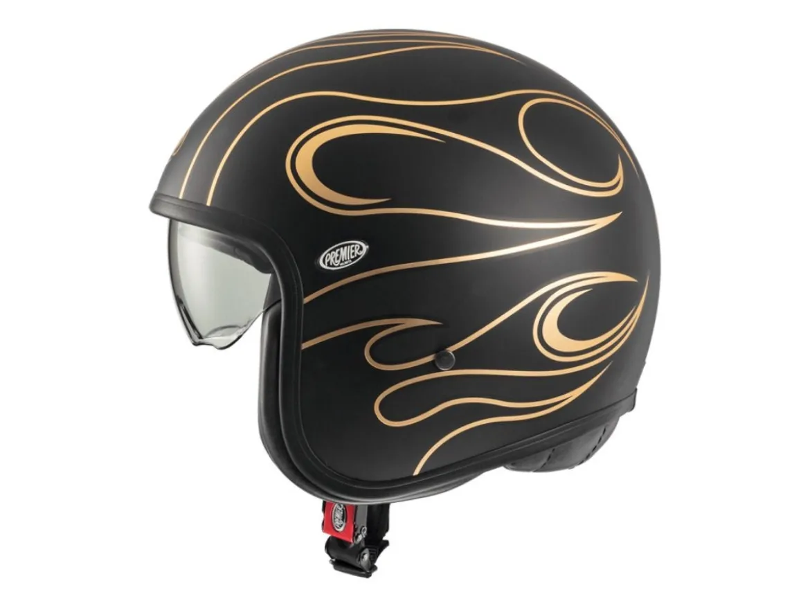 CASCO JET PREMIER VINTAGE FR GOLD CHROMED BM ECE 22-06