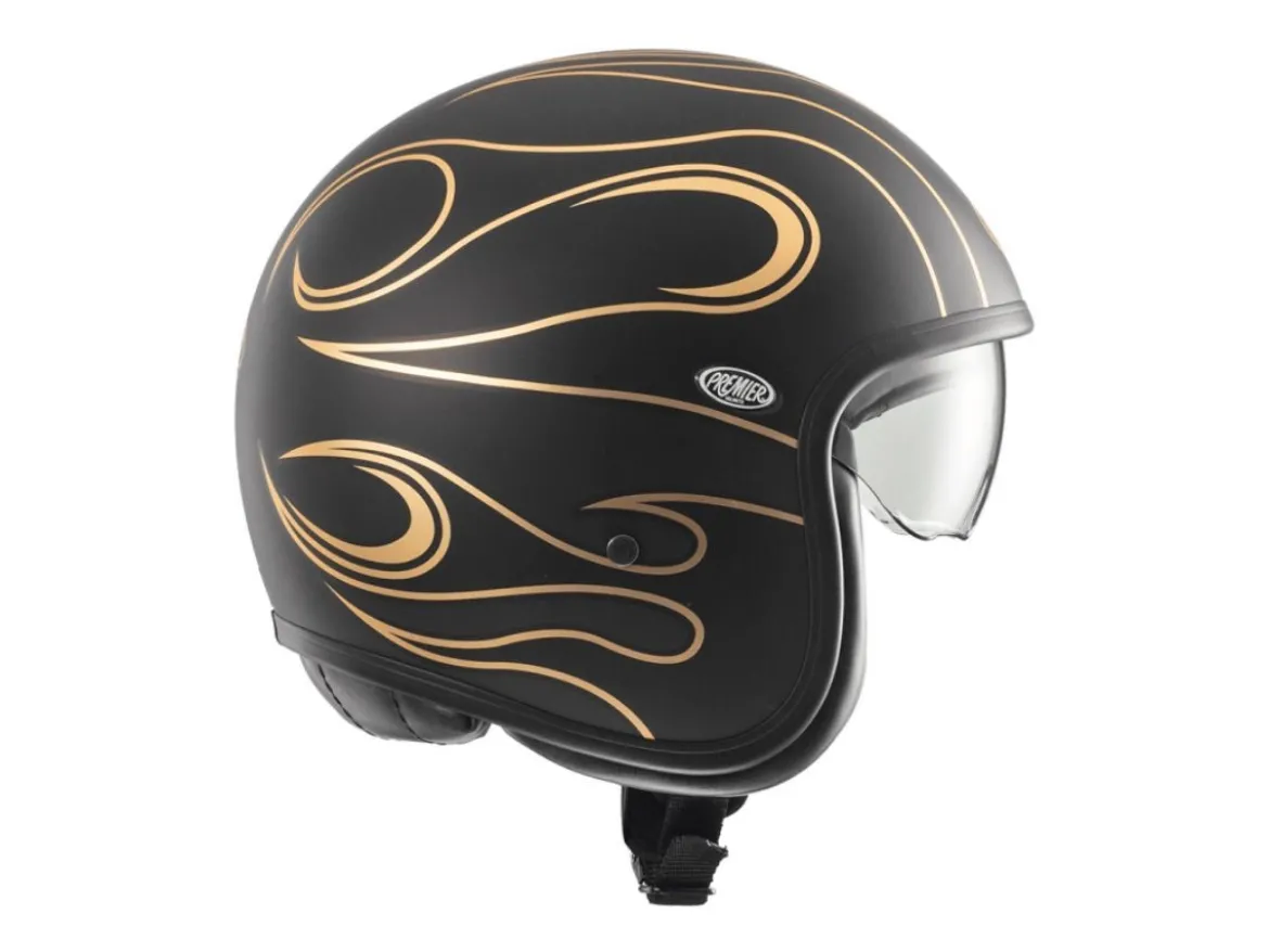 CASCO JET PREMIER VINTAGE FR GOLD CHROMED BM ECE 22-06