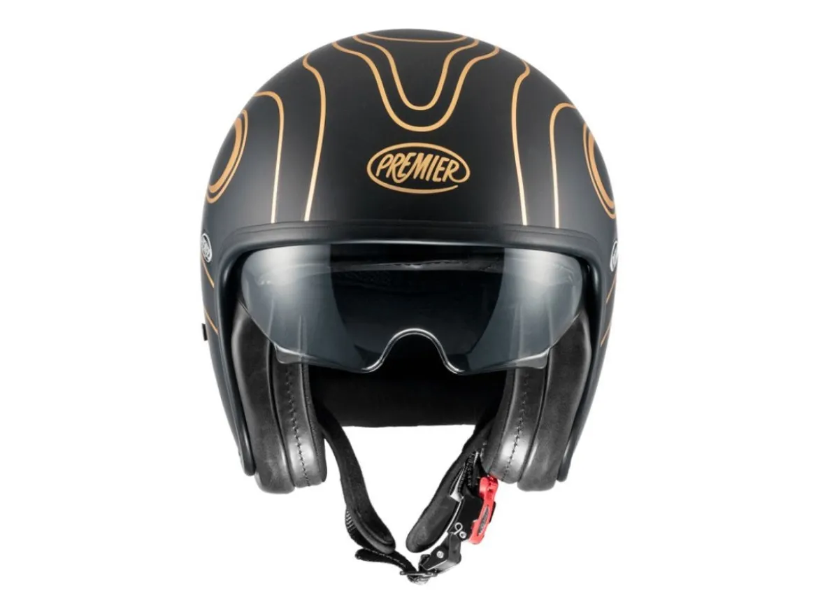 CASCO JET PREMIER VINTAGE FR GOLD CHROMED BM ECE 22-06
