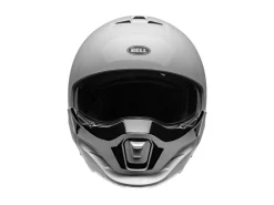 CASCO MODULARE BELL BROOZER 2024 DUPLET BIANCO LUCIDO ECE 06