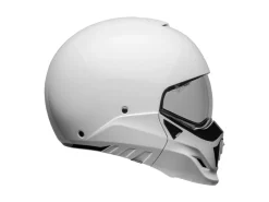 CASCO MODULARE BELL BROOZER 2024 DUPLET BIANCO LUCIDO ECE 06