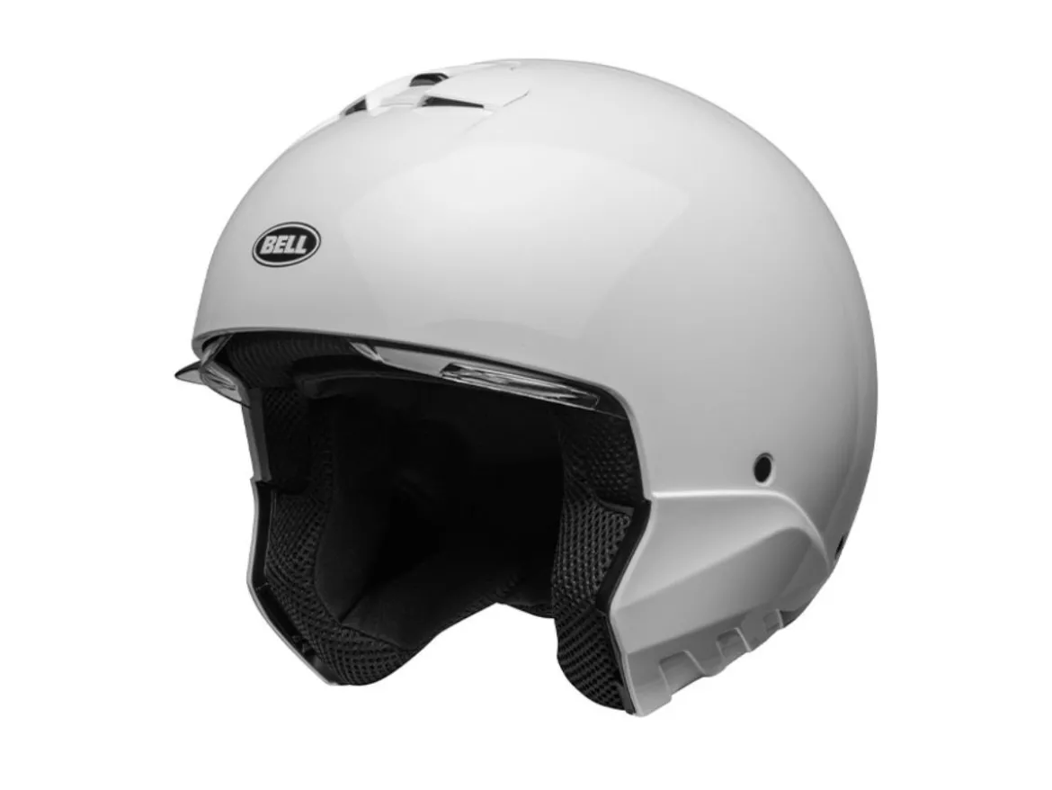 CASCO MODULARE BELL BROOZER 2024 DUPLET BIANCO LUCIDO ECE 06