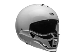 CASCO MODULARE BELL BROOZER 2024 DUPLET BIANCO LUCIDO ECE 06