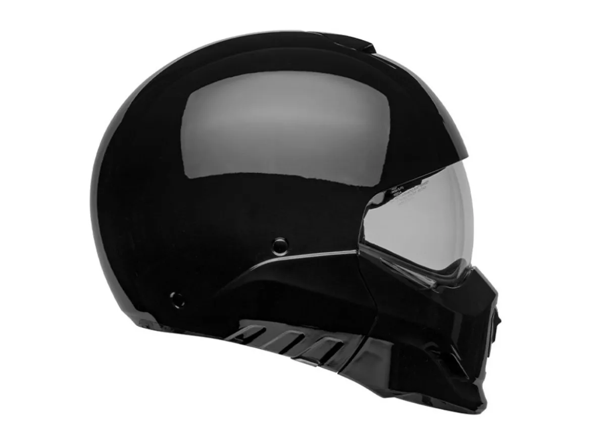 CASCO MODULARE BELL BROOZER 2024 NERO LUCIDO ECE 06