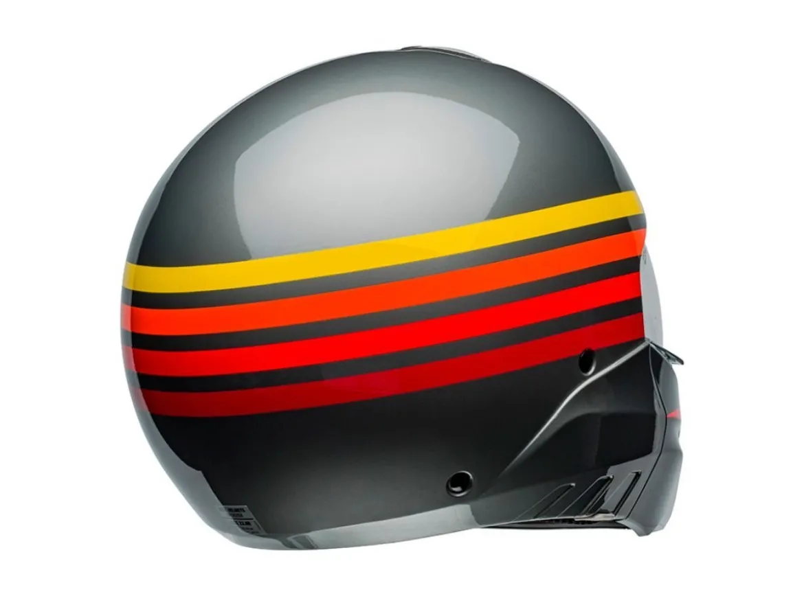 CASCO MODULARE BELL BROOZER 2024 PRIME GRIGIO CALDO ECE 06