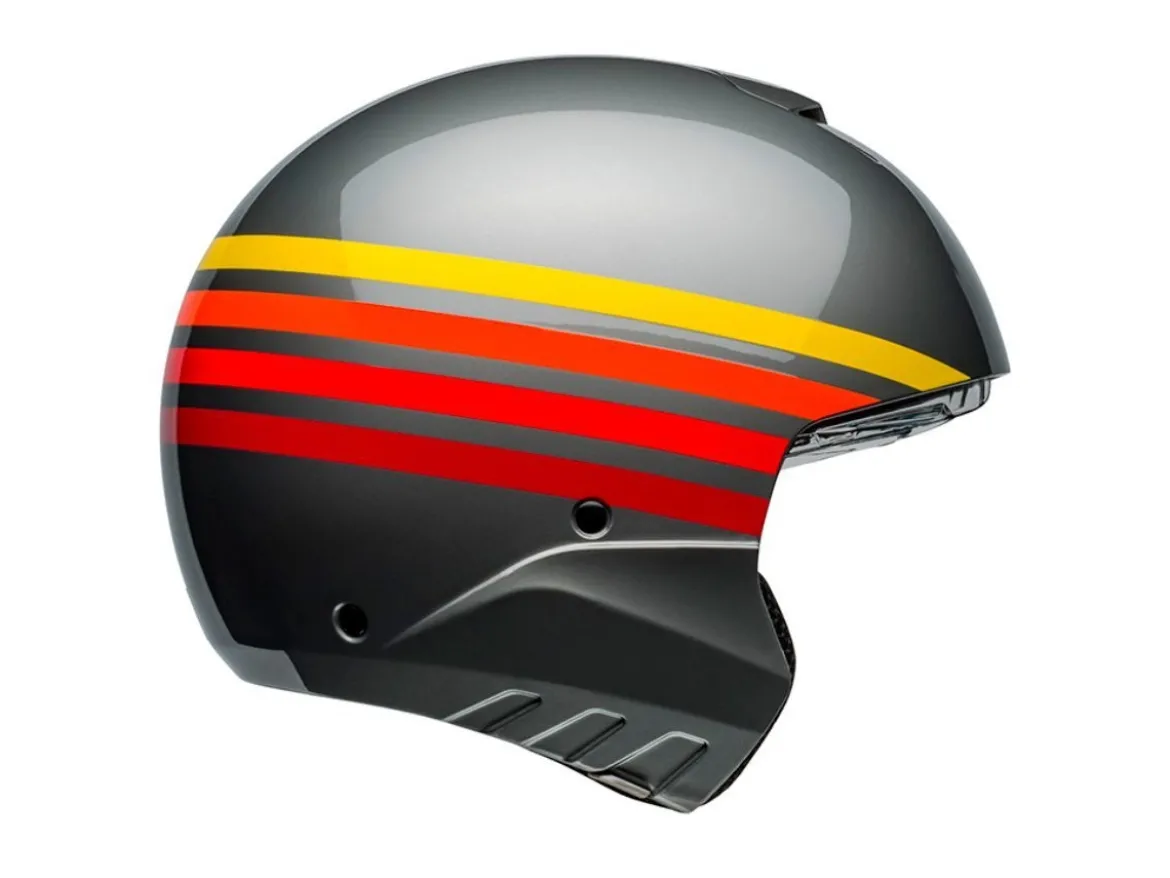 CASCO MODULARE BELL BROOZER 2024 PRIME GRIGIO CALDO ECE 06