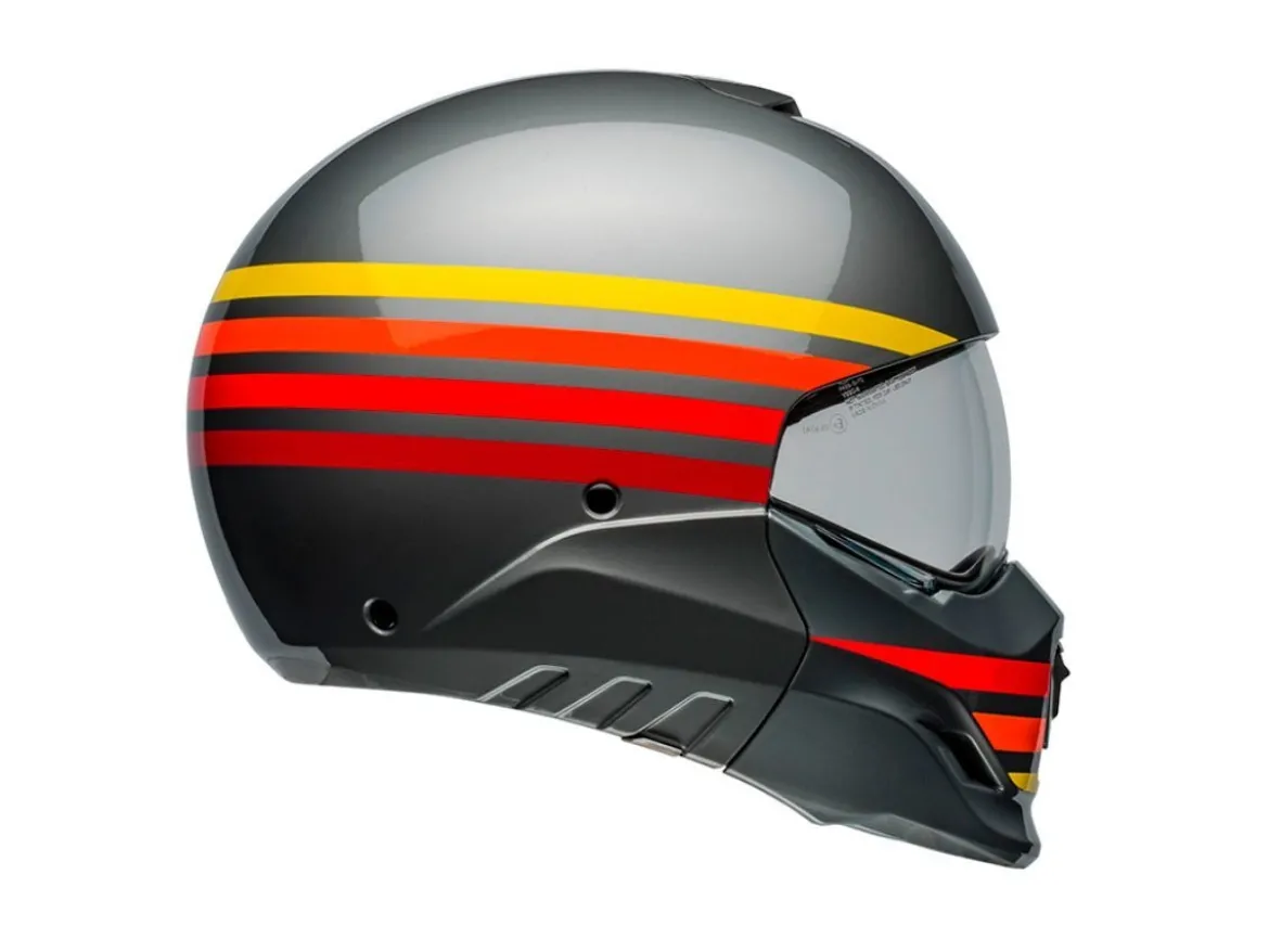 CASCO MODULARE BELL BROOZER 2024 PRIME GRIGIO CALDO ECE 06