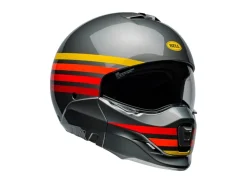 CASCO MODULARE BELL BROOZER 2024 PRIME GRIGIO CALDO ECE 06