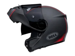 CASCO MODULARE BELL SRT M HARTLUCK JAMO NERO ROSSO OPACO E LUCIDO