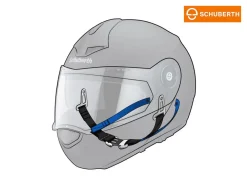 CASCO MODULARE SCHUBERTH C3 PRO BIANCO LUCIDO