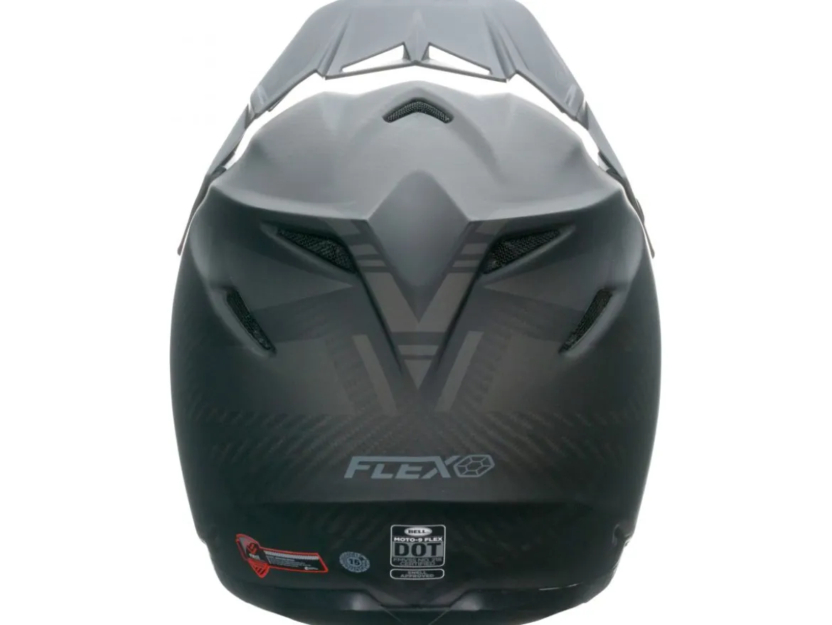 CASCO OFF ROAD BELL MOTO-9 FLEX SYNDROME NERO OPACO