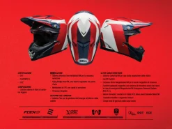 CASCO OFF ROAD BELL MOTO-9 FLEX SYNDROME NERO OPACO