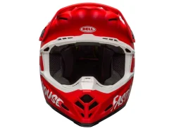 CASCO OFF ROAD BELL MOTO-9 MIPS FASTHOUSE SIGNIA ROSSO E BIANCO